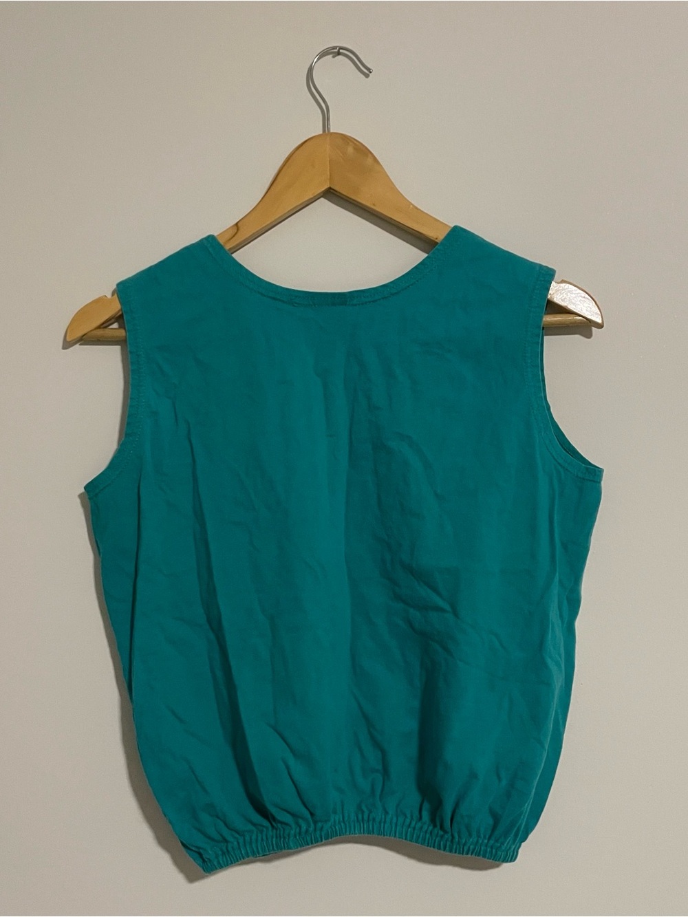 Vintage Russell Athletic Sleeveless Retro Workout Crop Top T Shirt Womens Size M - Picture 3 of 5